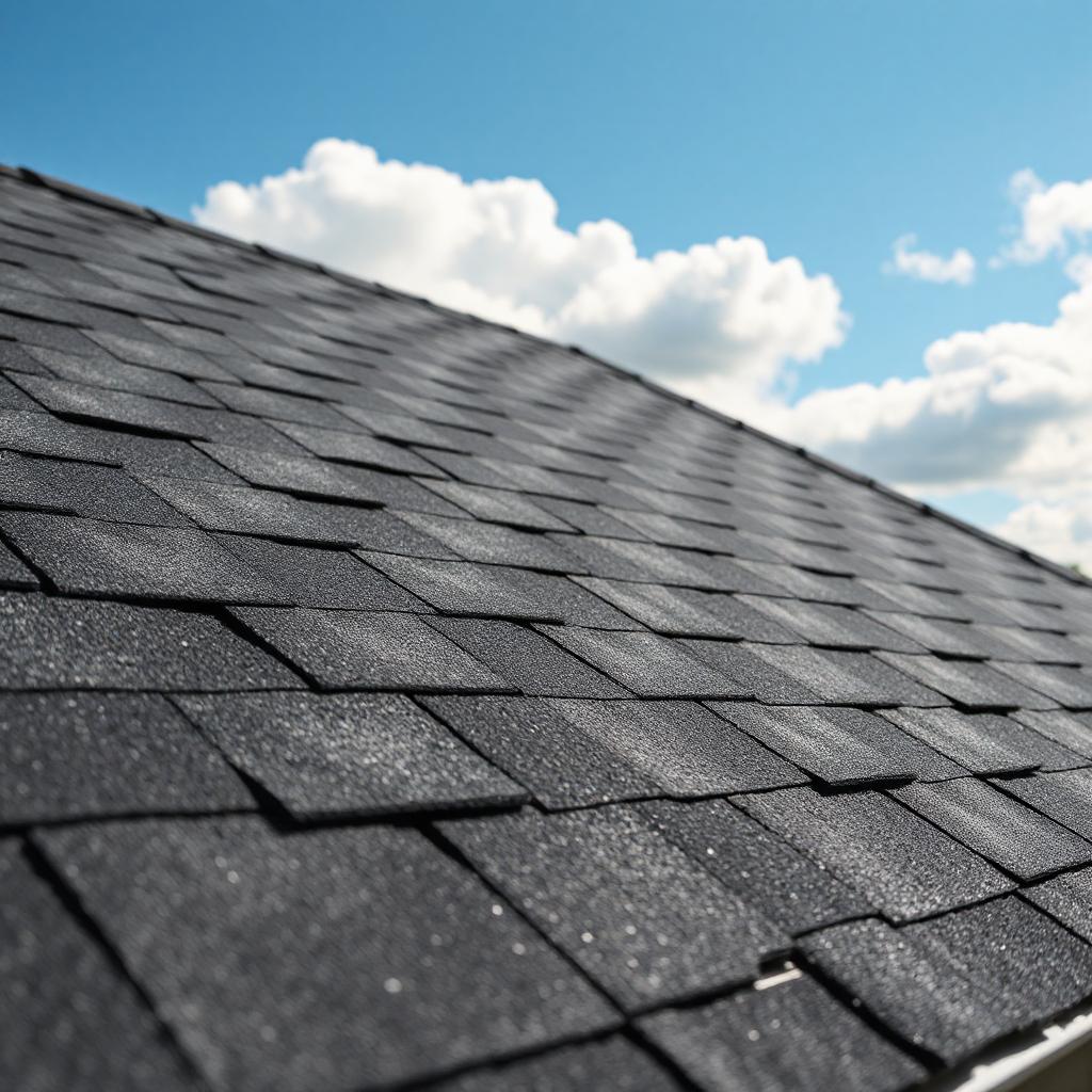 Asphalt shingle roof showcasing quality residential roofing materials