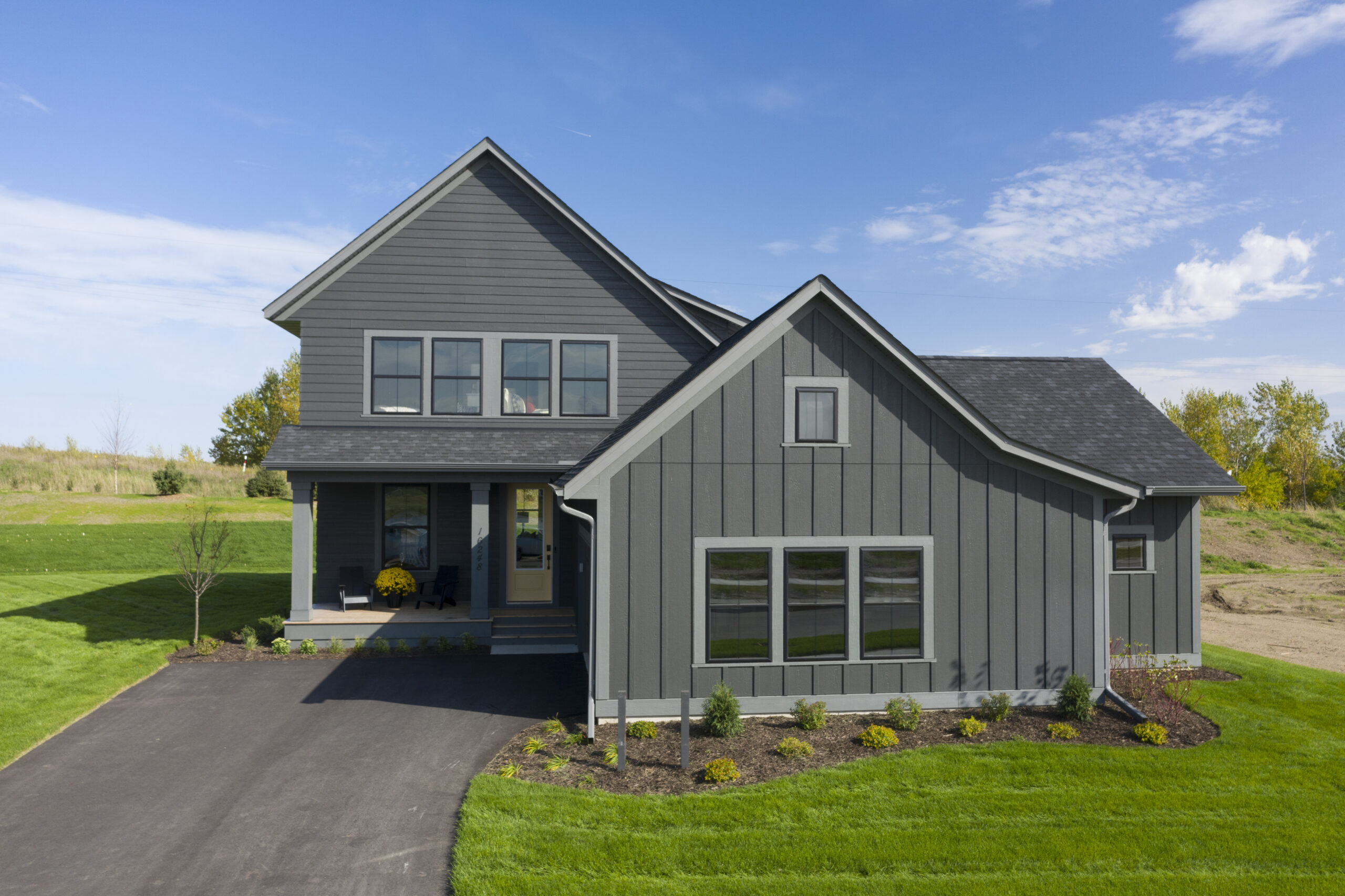 LP Smartside siding installed on a Castle Pines home by Road Home Exteriors