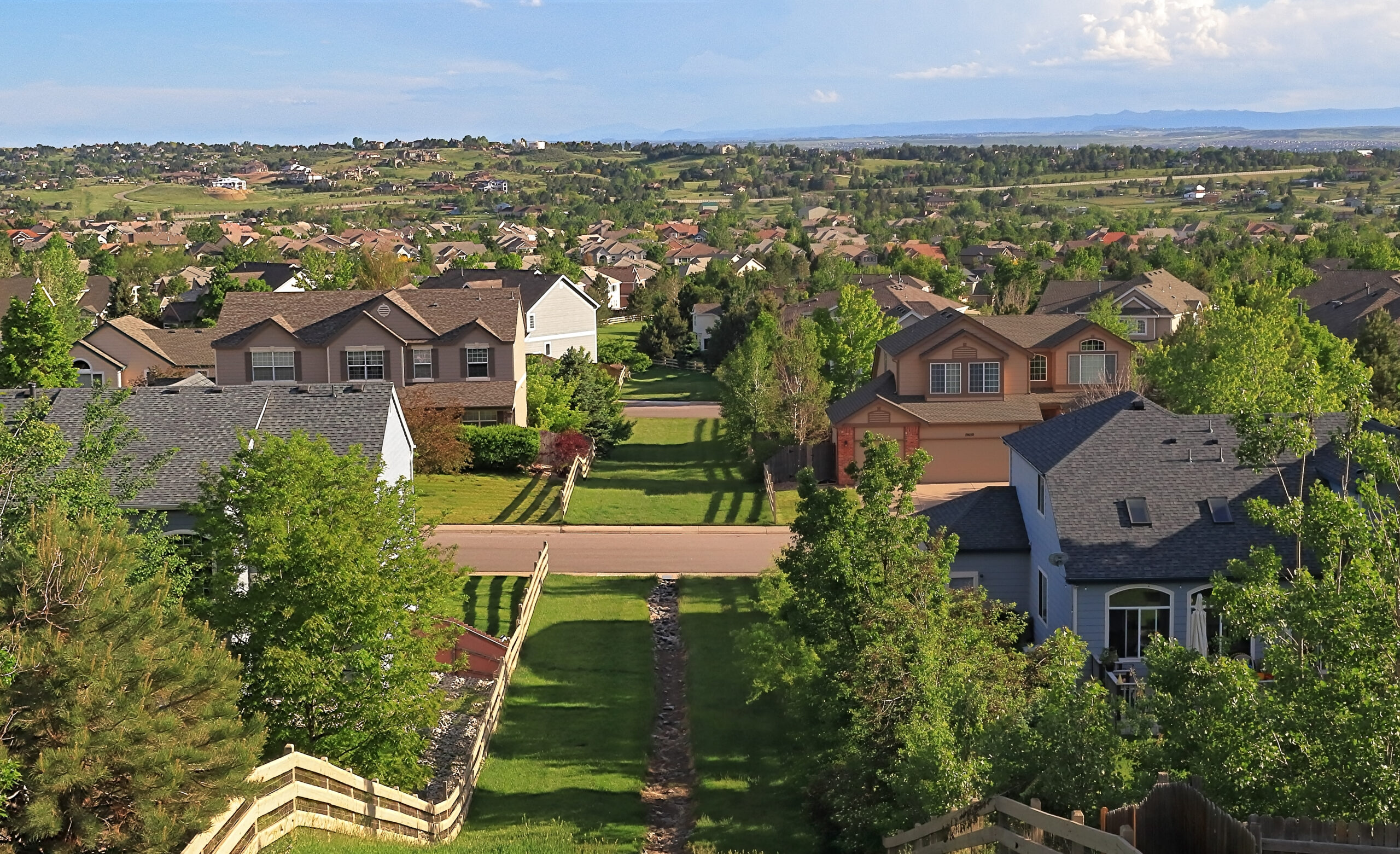 Scenic view of Greenwood Village, Colorado