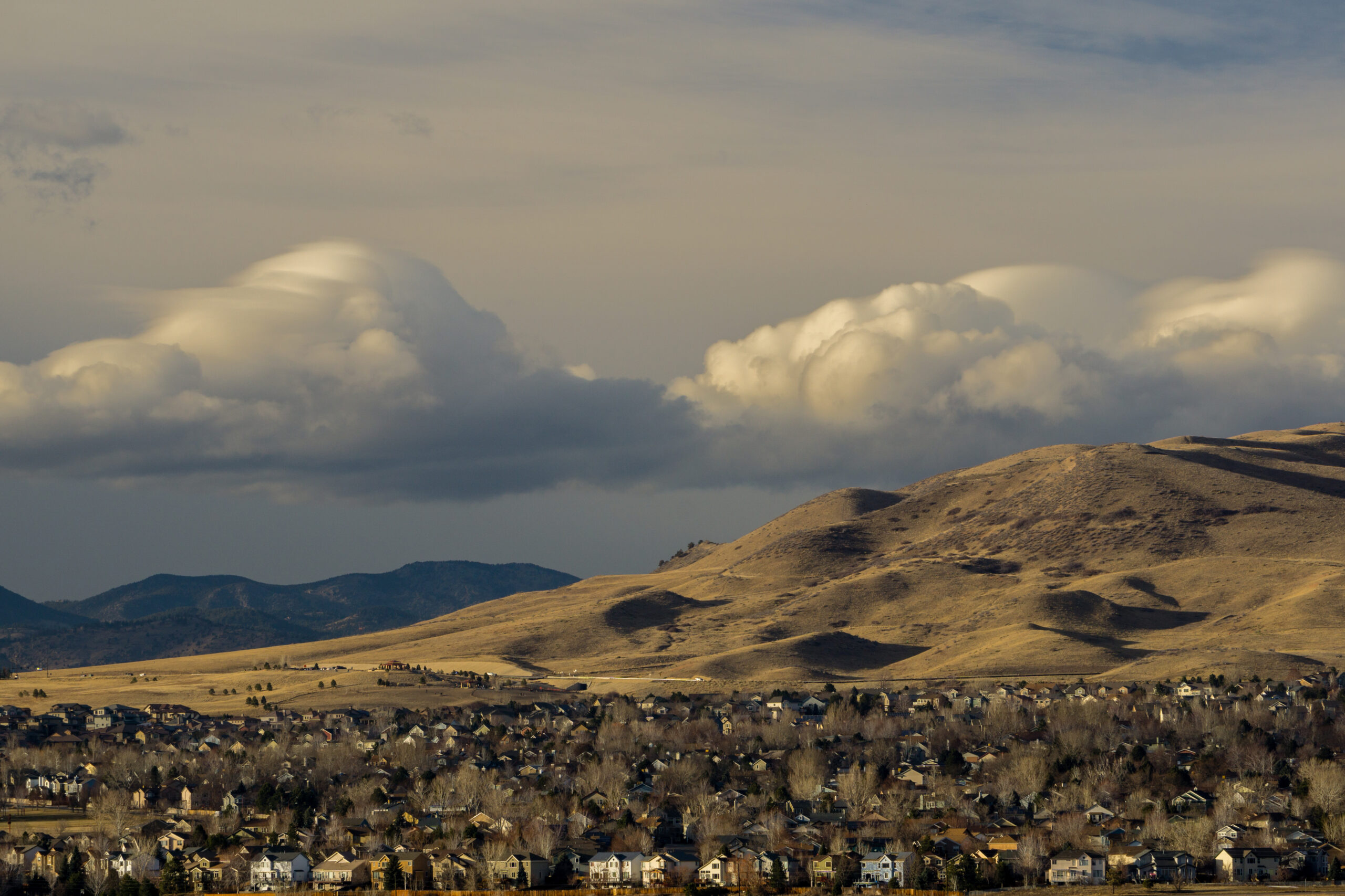 Scenic residential area in Jefferson County (JeffCo), Colorado