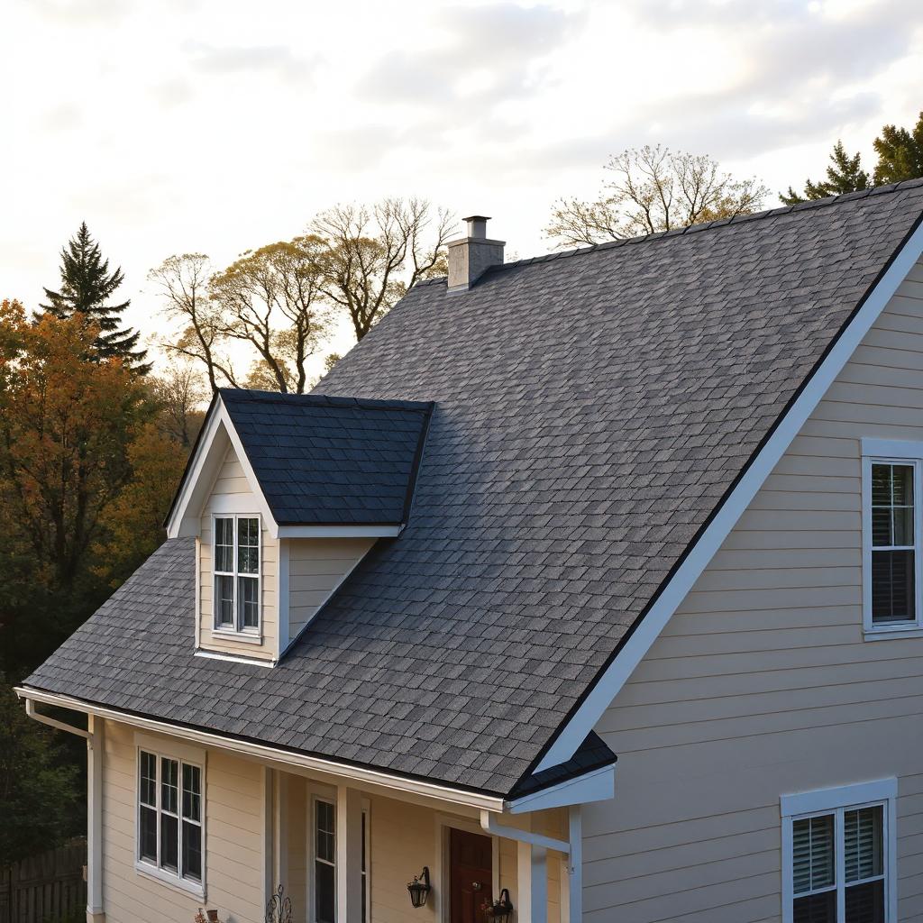 Asphalt roof on a home in Federal Heights, Colorado