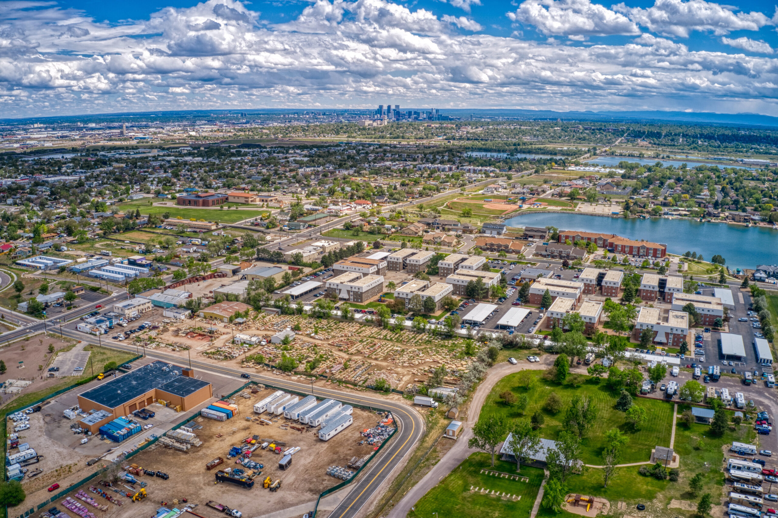 A scenic view of Federal Heights, Colorado