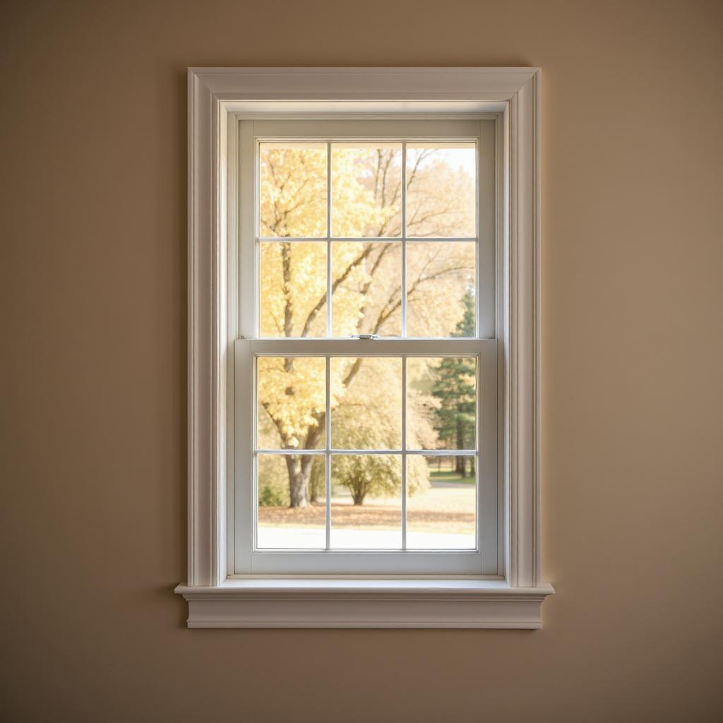 New vinyl window installed in a Wheat Ridge home