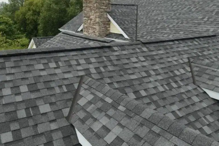IKO architectural asphalt shingle roof professionally installed on a Colorado home by Road Home Exteriors.